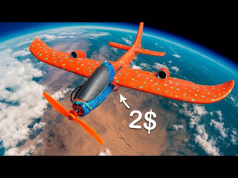 TRANSFORMED A $2 AIRPLANE INTO A RADIO-CONTROLLED FIGHTER JET