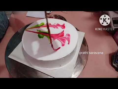 #glaze model cake icing#prathi saravana
