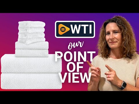 White Bath Towels Set - WTI product video review