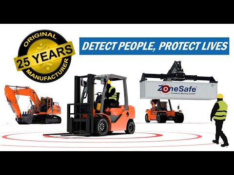 How to prevent collisions between excavator and personnel | ZoneSafe Proximity Warning System