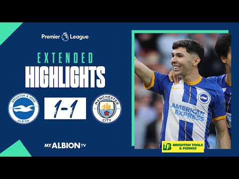 FC Brighton & Hove Albion 1-1 FC Manchester City 