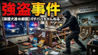 【強盗事件】犬を盗みに入ったか？