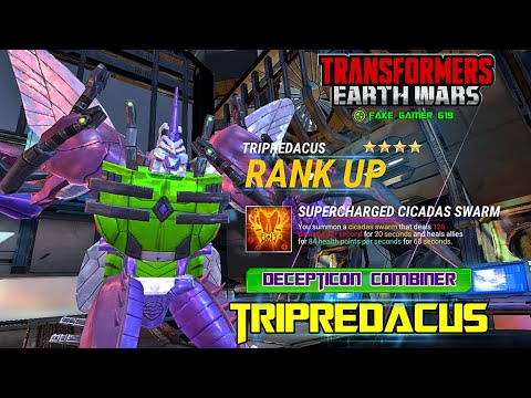 4-Star TRIPREDACUS - Transformers Combiner Rank Up !