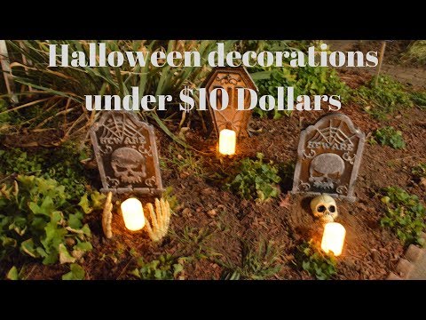 Halloween decorations under $10 dollars