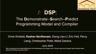 Demonstrate-Search-Predict: Composing Retrieval and Language Models for Knowledge-Intensive NLP