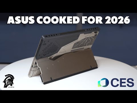 ASUS cooked for 2026! ROG 2026 line up at CES 2026