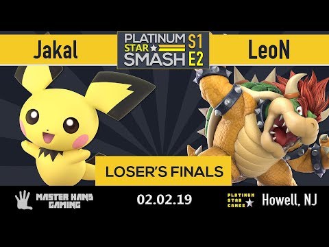Platinum Star Smash S1:E2 - Jakal (Pichu) vs LeoN (Bowser) - L Finals