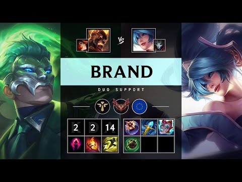 Brand Support vs Sona - EUW Grandmaster Patch 25.13