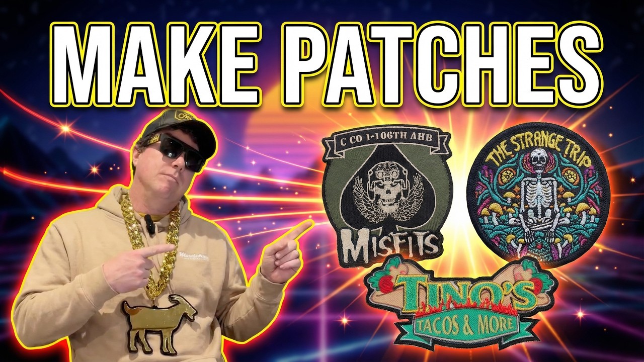 How to Make Custom Embroidered Patches! What You Need to Know