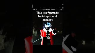 Forsaken Jack Frost footstep sounds rework concept #sounddesign #forsaken #roblox #jackfrost