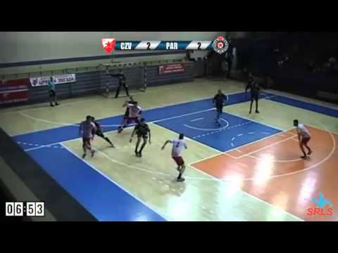 SRLS Plejof III kolo / RK Crvena Zvezda - RK Partizan - 1. poluvreme