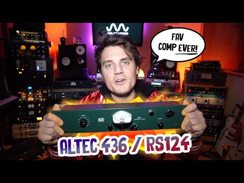 Is the Altec 436 / RS124 the Greatest Vari-Mu Outboard Compressor On Earth? #Altec436C #musicstudio