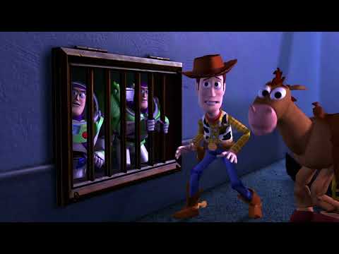 Toy Story 2 Buzz Lightyear to the Rescue! - Woody's Reflection [UHD]