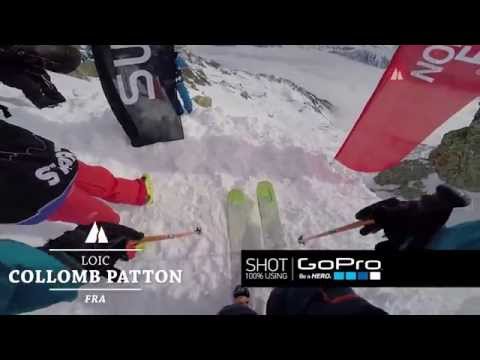Loic Collomb Patton | 1st Skier Men | FWT15 Chamonix-Mont-Blanc GoPro run