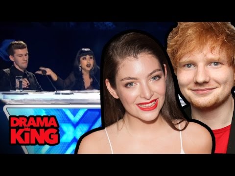 Ed Sheeran & Lorde Slam X-Factor Bullies Natalia Kills Willy Moon (DRAMA KING) Video