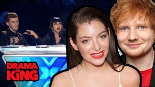 Ed Sheeran &amp; Lorde Slam X-Factor Bullies Natalia Kills Willy Moon (DRAMA KING)