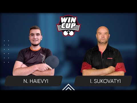 21:15 Nazarii Haievyi - Ihor Sukovatyi West 6 WIN CUP 03.05.2024 | TABLE TENNIS WINCUP