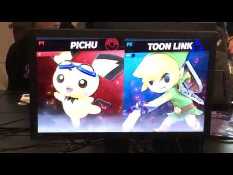 Smash Ultimate Tournament - Arc (Toon Link) Vs. Captain L (Pichu) BoBC3 SSBU Pools WR2 Part 1