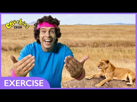 CBeebies | Andy's Wild Workouts | African Savannah