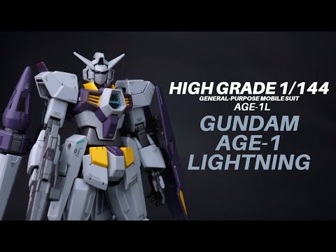 Gundam Custom Build : Gundam AGE-1 Lightning
