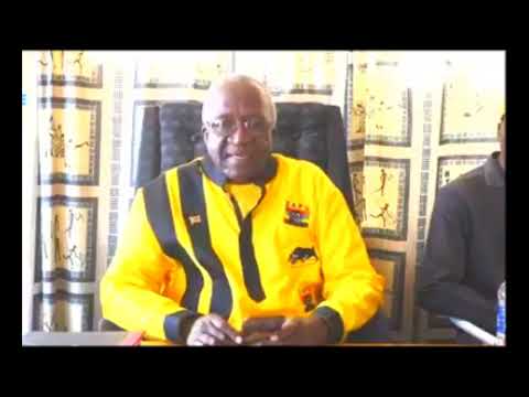 Mr Sibangilizwe Nkomo ZAPU President delivers independence message.