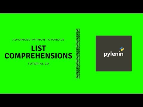 List Comprehension Advanced Python Tutorial 20