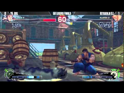 Gwinnett Brawl FR Edition (Mar 19, 2015) - USF4 - Losers Final - YG Joel vs Kitasenju DJ