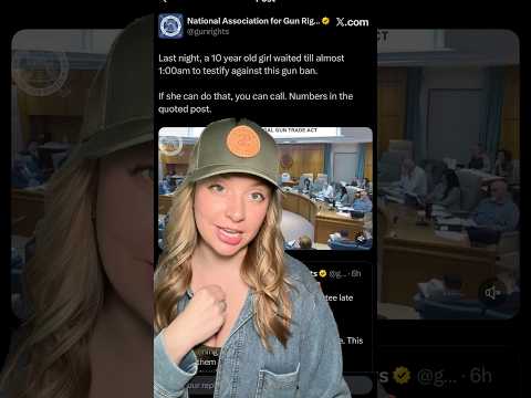 Never Old Or Young To Stand Up For Your Rights! #shortsfeed #2ndamendment #shortsvideo #shorts Thumbnail