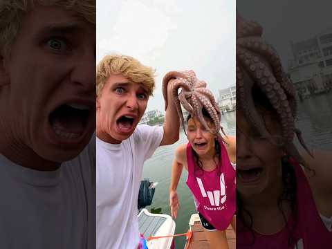 My SISTER got STUNG by an OCTOPUS!!