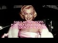 Daily Affirmations For Self Love Beauty Confidence Success