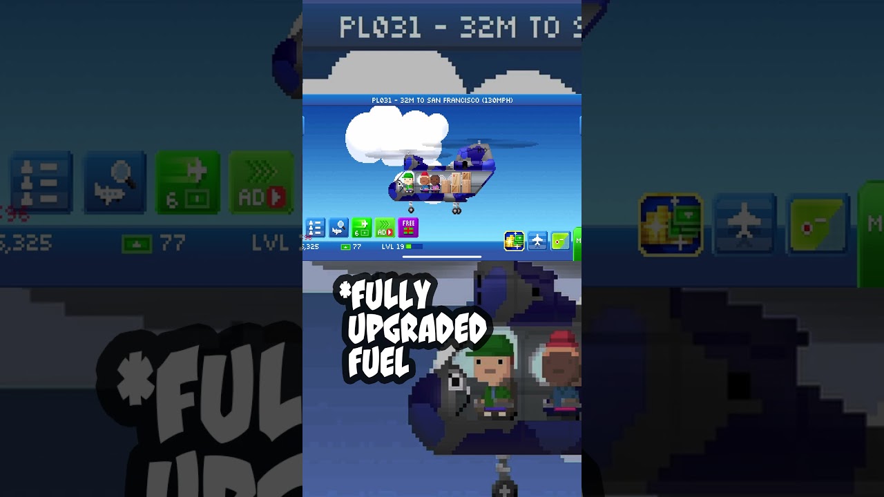 Pocket Planes - Plane Overview Part 2 #pocketplanes #idletycoon