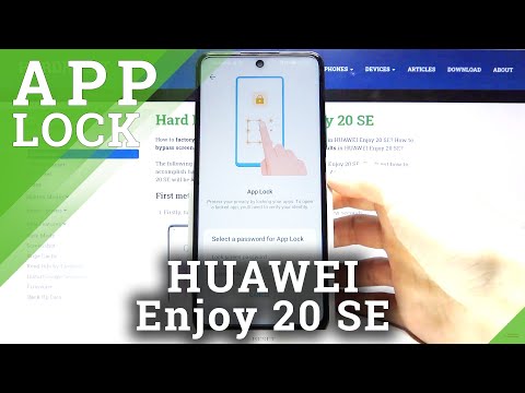 How to Enable App Lock in HUAWEI Enjoy 20 SE – Lock Apps