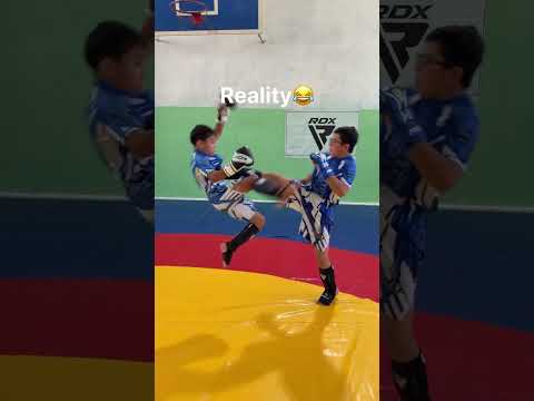 Youth MMA Sparring Expectation vs Reality Tutorial: Funny Martial Arts Moments
