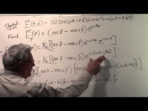 II Phasors and Phasor Form for Vectors: Sinusoidal Conditions