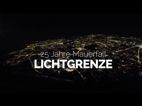 Lichtgrenze in Berlin