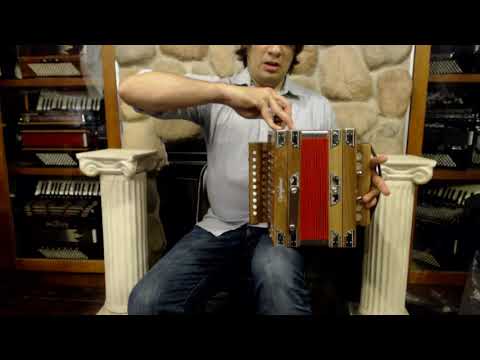 CASTMELG - Alder Castiglione Diatonic Button Accordion Melodeon G LMMH 10 2 $1199