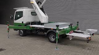 جرثقیل سبد دار یا کابین دار Ruthmann Cabstar TB 270.2 Nissan Cabstar 35.12 NT400 | تصویر 4 - Machineryline