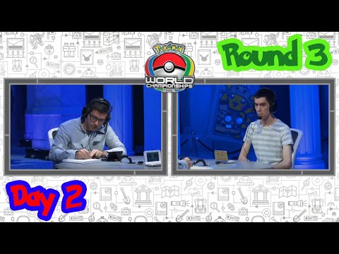 Day 2 R3 Eric Rios Vs Christopher Khan - 2019 Pokémon World Championships VGC