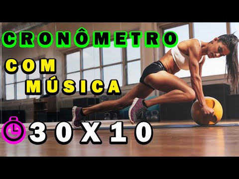 Cronômetro com Música para treinar em casa