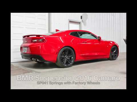 BMR Suspension New Product Video   Lowering Springs for 2016 Camaro  SP041