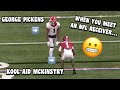 When Kool-Aid Mckinstry MET George Pickens! 🥵 2024 NFL Draft (WR Vs CB)