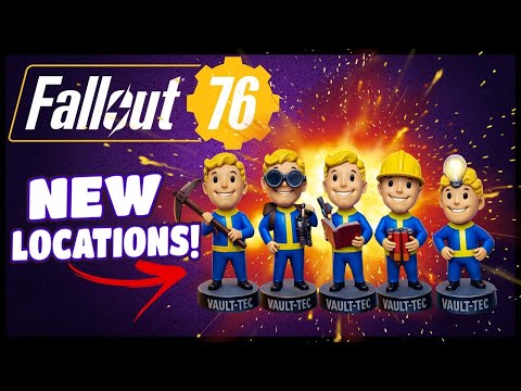 25+ Easy Bobblehead Locations in Burning Springs! - Fallout 76