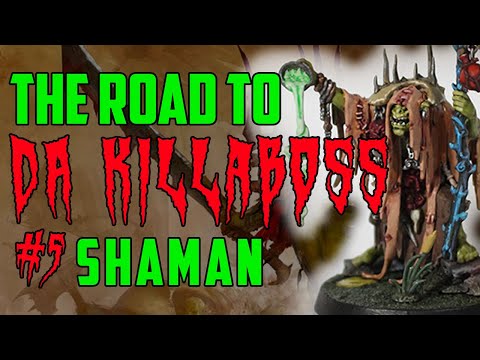 How to Paint swampcalla shaman  | The Road to the Killaboss | Part 5