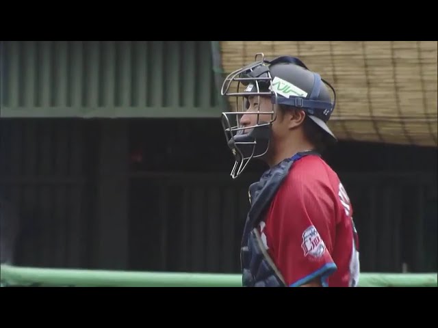 【ファーム】ライオンズ・駒月 正確な送球で盗塁阻止!! 2017/7/29 L-M(ファーム)
