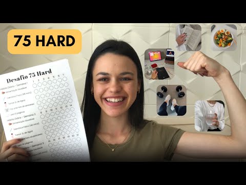 DESAFIO 75 HARD | esse desafio vai mudar a minha vida (e a sua também)