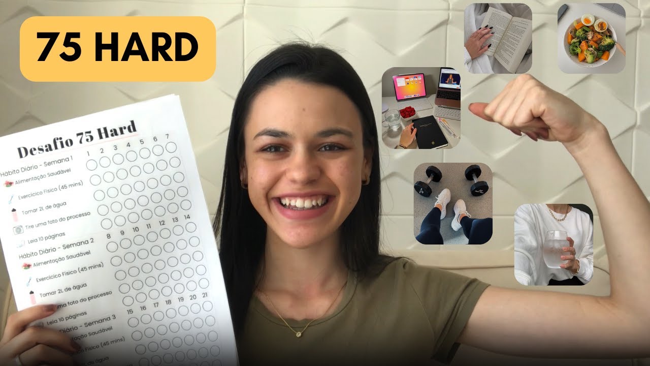 DESAFIO 75 HARD | esse desafio vai mudar a minha vida (e a sua também)