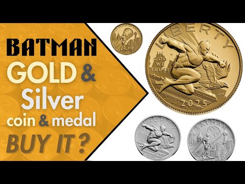 Batman Gold Proof Coin & Silver Medal Just Dropped $$$-- BUY or PASS?