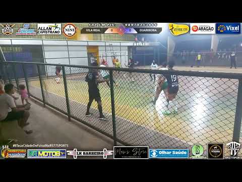 1° TEMPO: VILA REAL X GUARIROBA (II TAÇA CIDADE DE FUTSAL FEMININO ITAPECURU 152 ANOS)