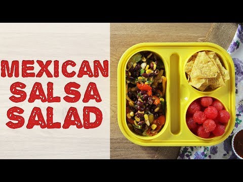 Mexican Salsa Salad Recipe | How To Make Mexican Salad Recipe | Healthy Salad Recipe For Kids