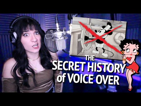 The Disturbing History of Voice Over Part 1 🎙 the FIRST Voice Actor, Betty Boop Scandal, Mass Panic